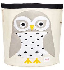 3 Sprouts Storage Basket - 44.5x43 cm - Snow Owl