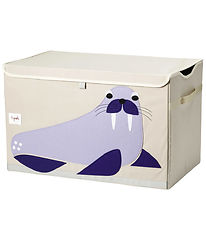 3 Sprouts Opbergbox m. Deksel - 61x37x38 cm - Walrus