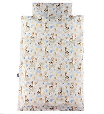 Nørgaard Madsens Bedding - Junior - White w. Giraffe On Rainbow,