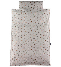 Nørgaard Madsens Bedding - Adult - Beige w. Cars I Burnt Fa