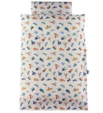 Nørgaard Madsens Bedding - Adult - Beige w. Flight, Crane and Ce