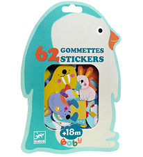 Djeco Stickers - 62 st. - Arctische dieren