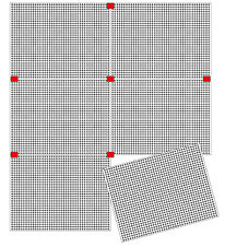 Quercetti Plates For Stift mosaic - 10 pcs w. Connecting pieces