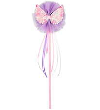 Souza Costume - Magic Wand w. Tul/Wings - Purple/Pink
