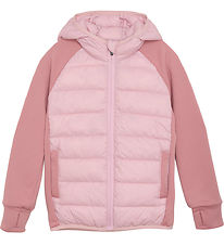 Color Kids Fleece Jacket - Hybrid - Bleached Mauve