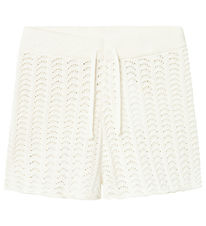 Lil' Atelier Shorts - Gebreid - NmfJohanna - Kokosmelk m. Hulm