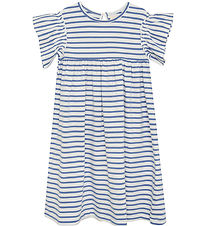 Creamie Dress - Stripe - Colony Blue