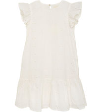 Creamie Dress - Embroidery Anglaise - Cloud
