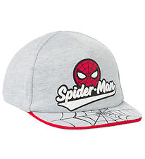 Name It Cap - NmmMarks Spider-Man - Light Grey Melange