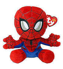 Ty Gosedjur - Beanie Bebisar - 20 cm - Marvel Spider-Man
