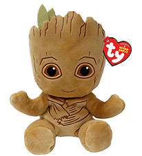 Ty Soft Toy - Beanie Babies - 20 cm - Marvel Groot