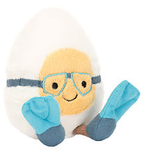 Jellycat Pehmolelu - 14x9 cm - Amuseables Boiled Egg Scuba