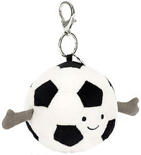 Jellycat Sleutelhanger - 16x8 cm - Amuseables Sport Voetbal