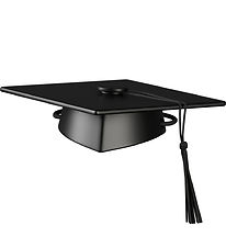Kay Bojesen Graduation cap - Little - Black
