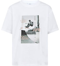 Grunt T-shirt - Turnhout - White w. Photo print