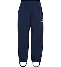 Hummel Softshell Pants w. Fleece - hmlJupitor - Black Iris