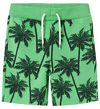 Name It Shorts en Molleton - NmmJusper - Green pica