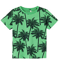 Name It T-Shirt - NkmJusper - Green Sparrenhout m. Print