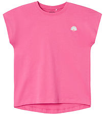 Name It T-Shirt - NkfVigea - Rose Power/Coquillage