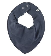 Pippi Teething Bib - Pointy - Stone Grey