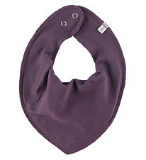 Pippi Teething Bib - Pointy - Plum