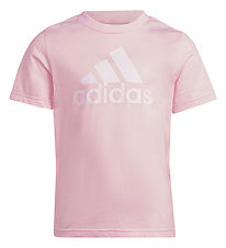 adidas Performance T-Shirt - Pink/Wei