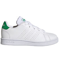 adidas Performance Skór - Advantage K - Hvítt/Grænt