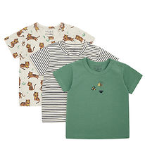 Hust and Claire T-Shirt - 3er-Pack - Asmo - Französisch Oak