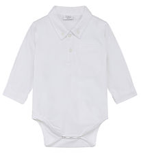 Hust and Claire Sous-Chemise l/ - Basilic - Blanc