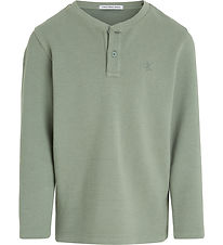 Calvin Klein Sweatshirt - Osmansk - Meteor Green