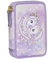 Beckmann Trousse av. Contenu - Unicorn Princess - Purple