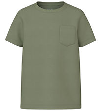 Name It T-shirt - NkmVebbe - Oil Green