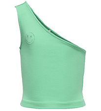 Kids Only Top - Rib - Oneshoulder - KogNessa - Groene munt