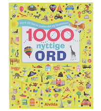 Alvilda Book - 1000 Useful Words - Danish