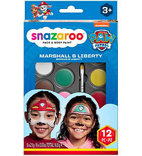 Snazaroo Face Paint - 8 Colours - Paw Patrol Marshall & Libert