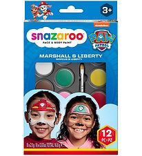 Snazaroo Schmink - 8 Kleuren - Paw Patrol Marshall & Libert