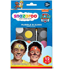 Snazaroo Schmink - 8 Kleuren - Paw Patrol Puin en Zuma