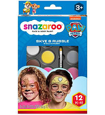 Snazaroo Face Paint - 8 Colours - Paw Patrol Cloud & Rubble