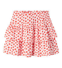 Name It Skirt - NkfVigga - Parfait Pink/Red flowers