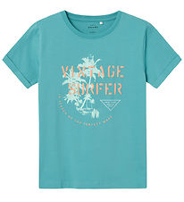 Name It T-Shirt - NkmVux - Bristol Blue/Vintage Surfeur