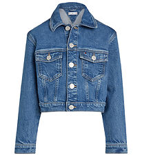 Tommy Hilfiger Veste en Jean - Recadr - Trucker - Poivre mi-sel