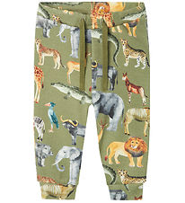 Name It Pantalon - NbmJasen - Huile Green