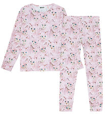 Molo Pyjama Set - Beanie - Lavender Aquarelle