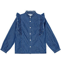 Molo Shirt - Raphaella - Mid Blue Wash
