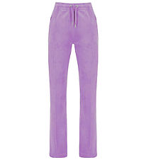 Juicy Couture Velours Hosen - Tina - Dahlia Purple