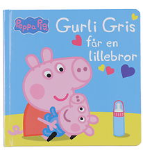 Alvilda Book - Peppa Pig gets a Little Brother - Danish