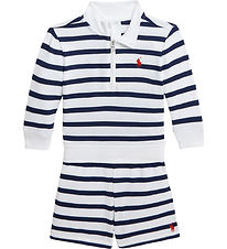 Polo Ralph Lauren Blouse/Shorts - White/Navy Striped