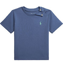 Polo Ralph Lauren Stuttermabolur - Blue Himnaríki