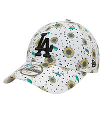 New Era Cap - 9Forty - Dodgers - White w. Sunflower