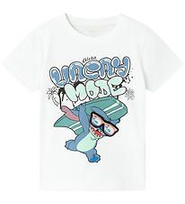 Name It T-Shirt - NmmHandmatig Stitch - Bright White